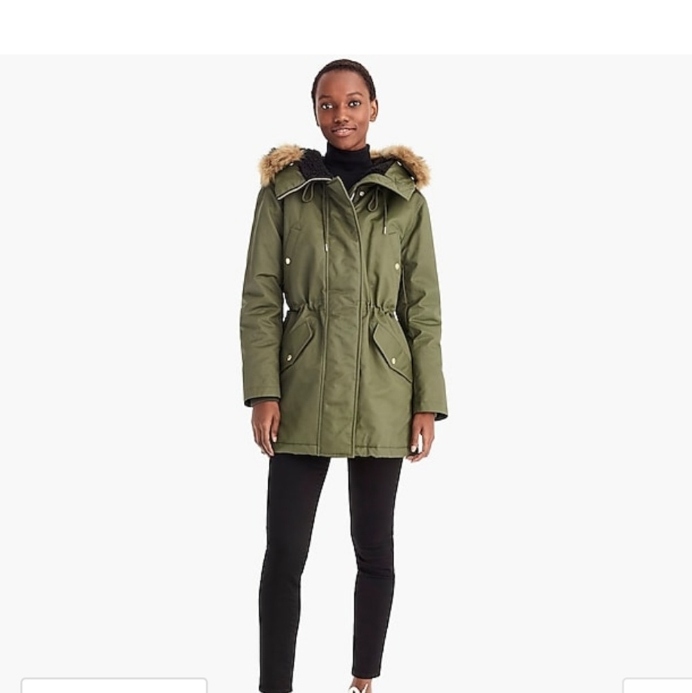 Jcrew Perfect Parka sz xs (sold out)